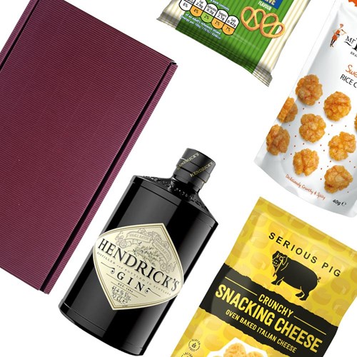 Hendricks Gin 70cl Nibbles Hamper